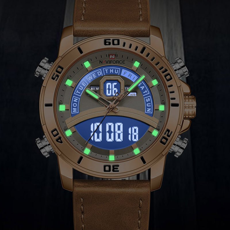 NAVIFORCE belt quartz watch