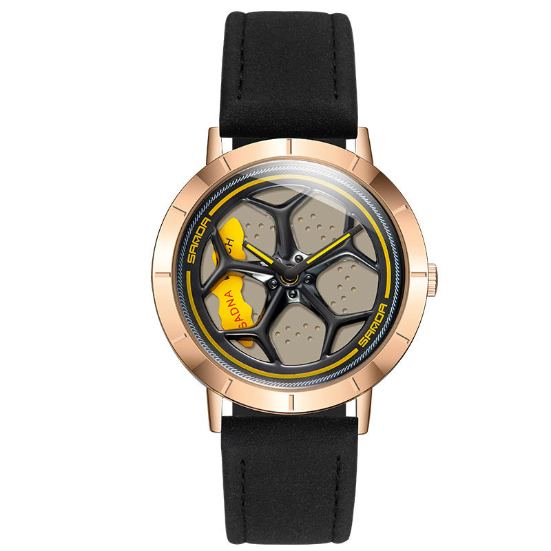 Sanda Wheel Quartz Watch