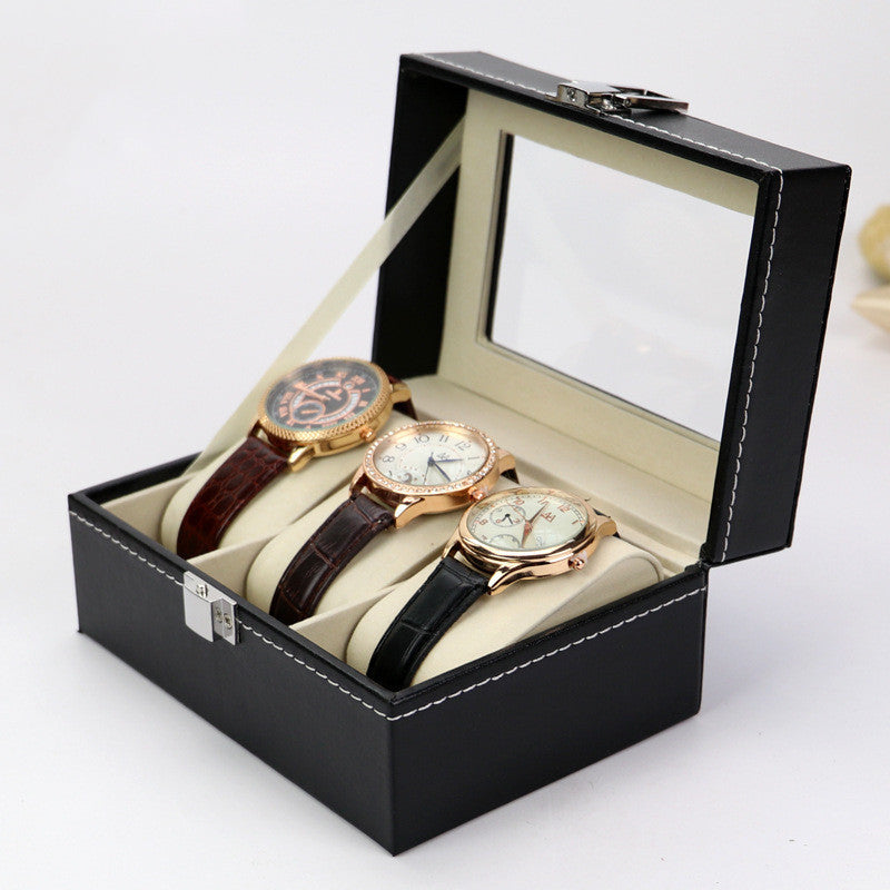 3-digit watch box jewelry gift dedicated display storage box