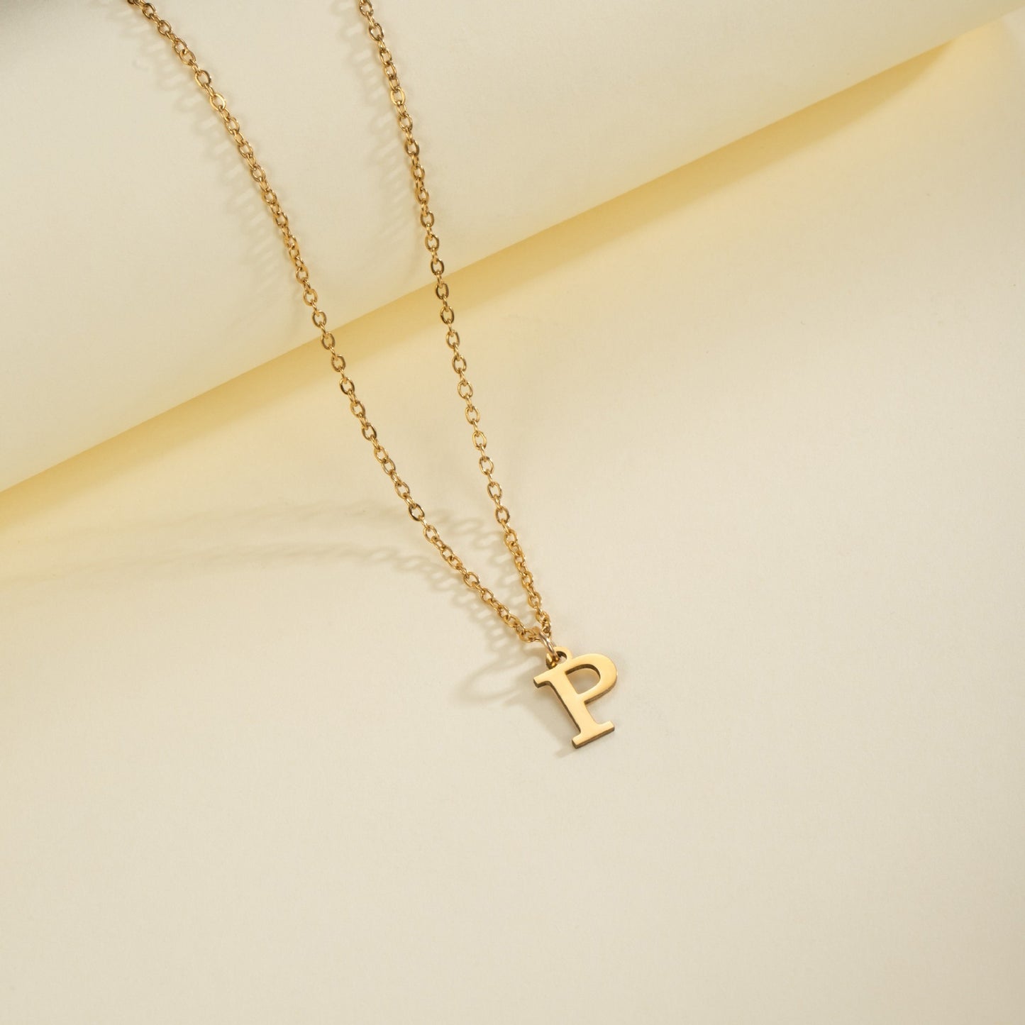 English Letter Necklace Female Personality