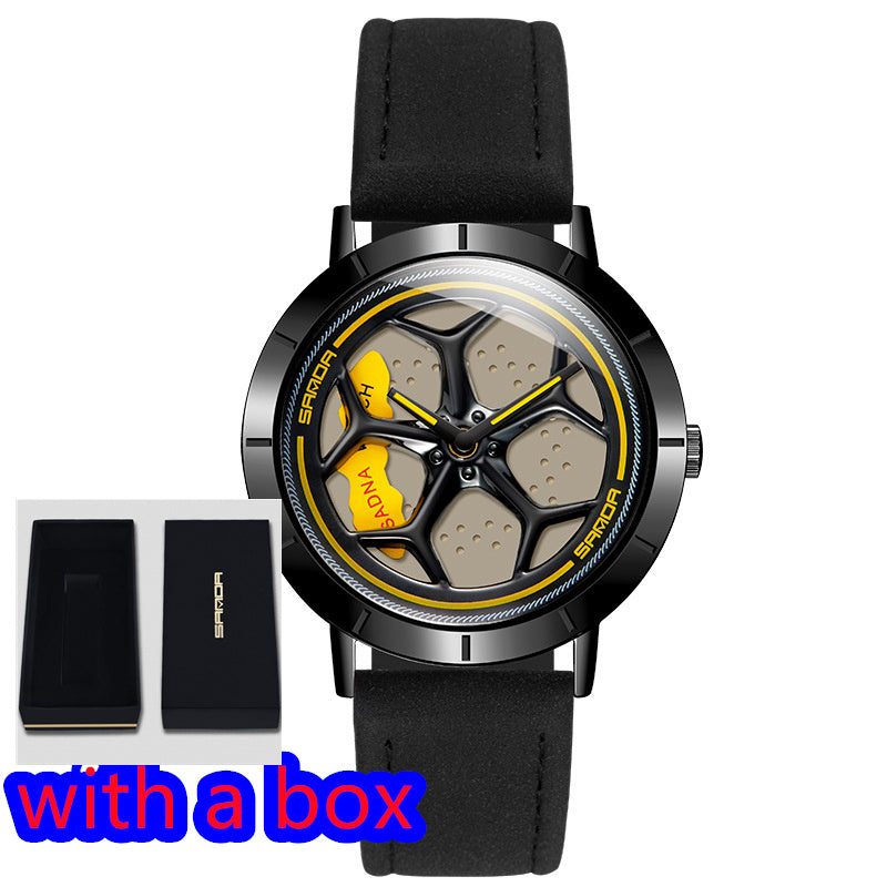 Sanda Wheel Quartz Watch