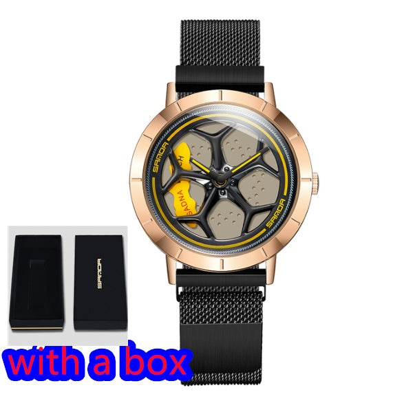 Sanda Wheel Quartz Watch