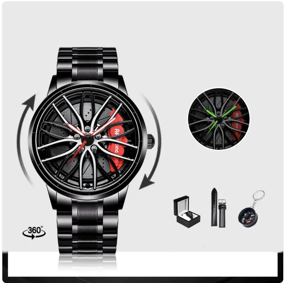 Caliper Skeleton AMG488 Men's Quartz Watch