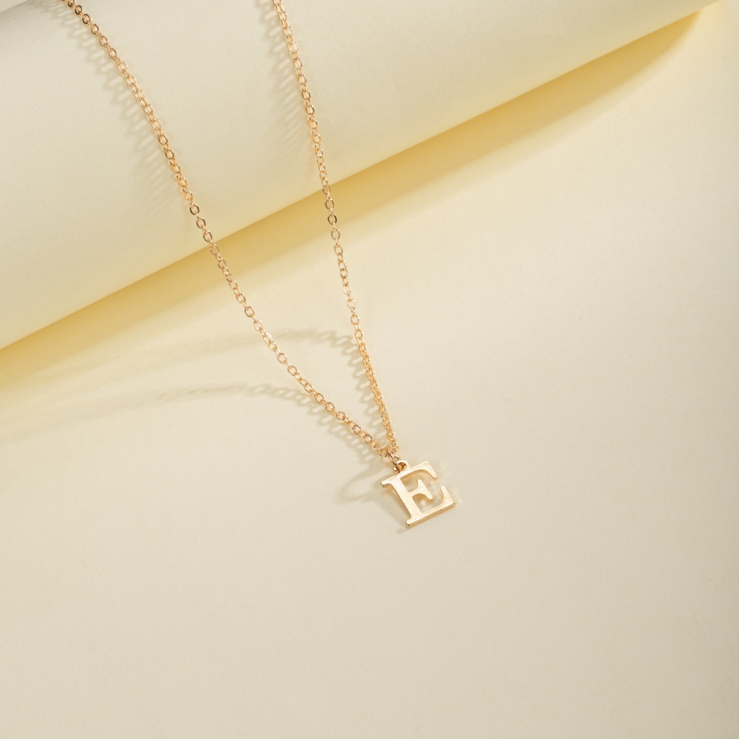 English Letter Necklace Female Personality