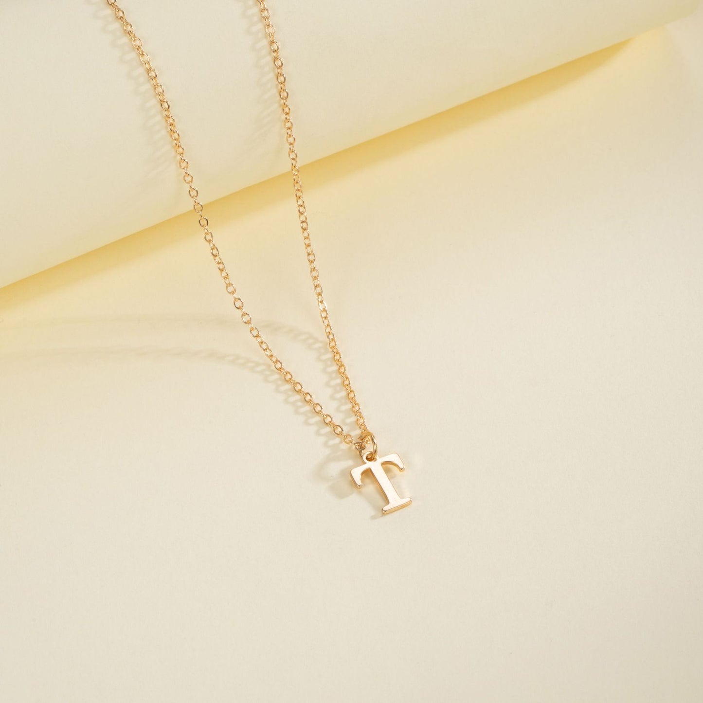 English Letter Necklace Female Personality