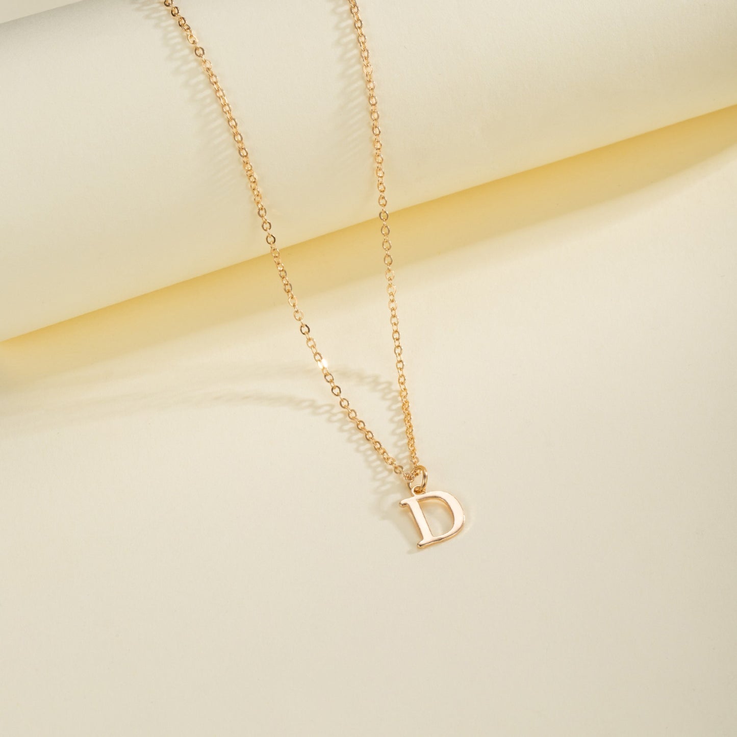 English Letter Necklace Female Personality